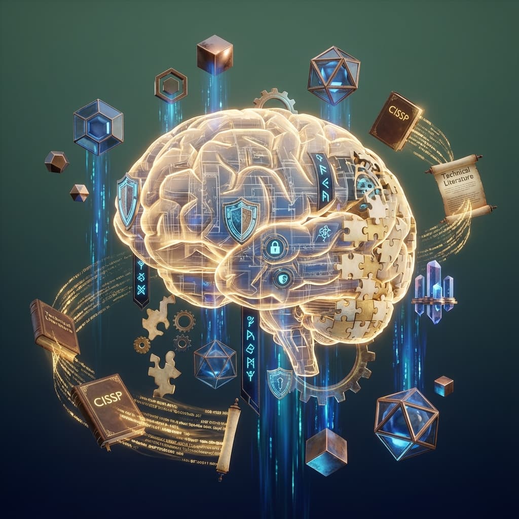 Abstract representation of cloud architecture and security