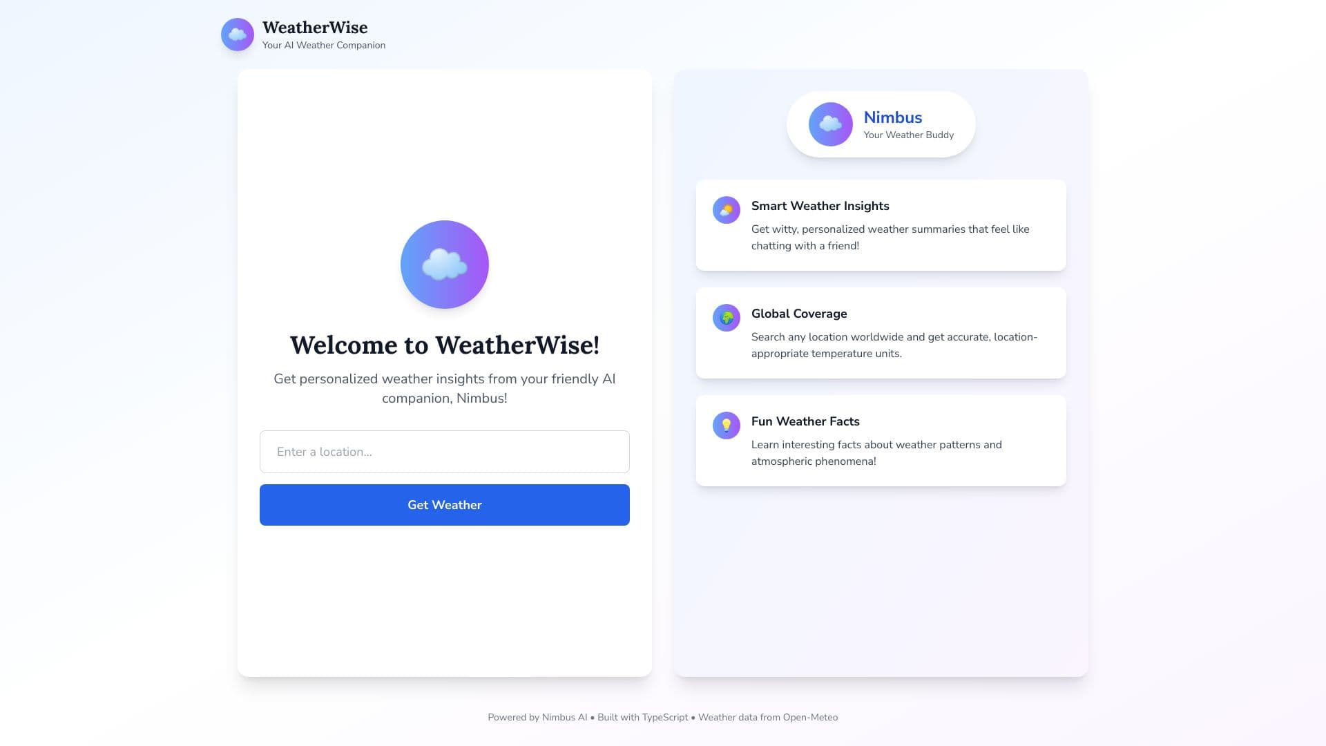 WeatherWise AI